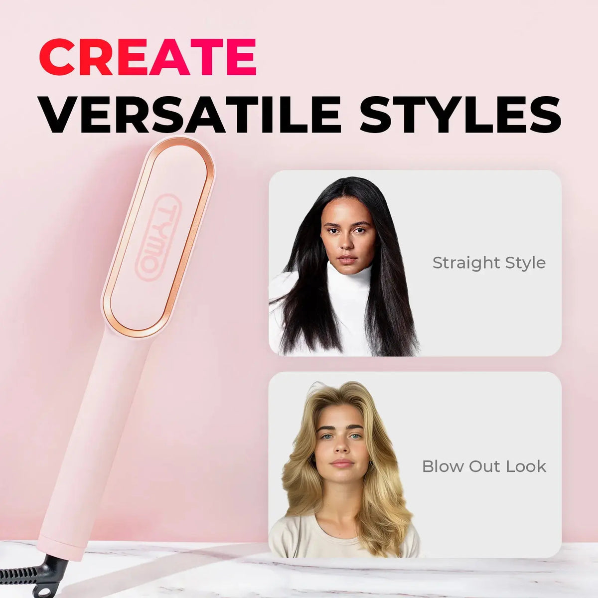 Create hair straightener online