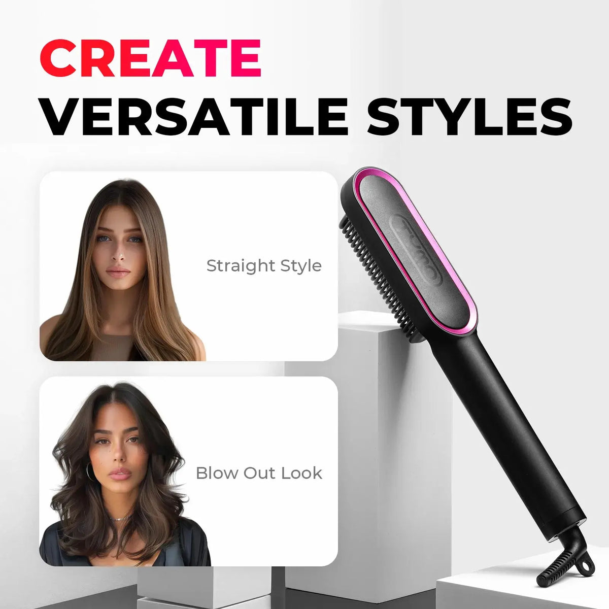 TYMO RING Hair Straightener Comb for Sleek Hair TYMO Beauty