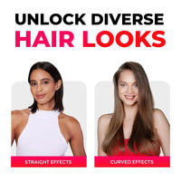 Hot straightening brush TYMO iONIC MINI PINK, fast 30‑sec heat up and swivel cord