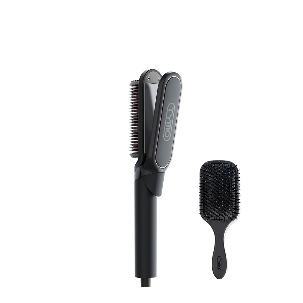 Globally-ready hair straightener: TYMO FLIPRO with 100-240V dual voltage.