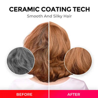 Close-up of vented barrel on TYMO STYLUX heated round brush for shiny results