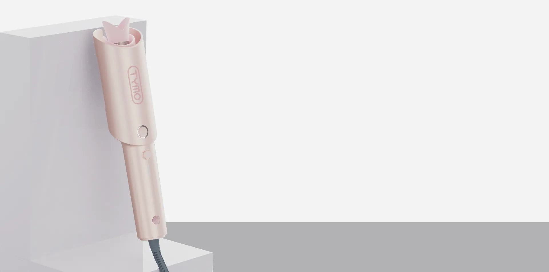 Compact design of TYMO CURLPRO wand curler perfect for travel.
