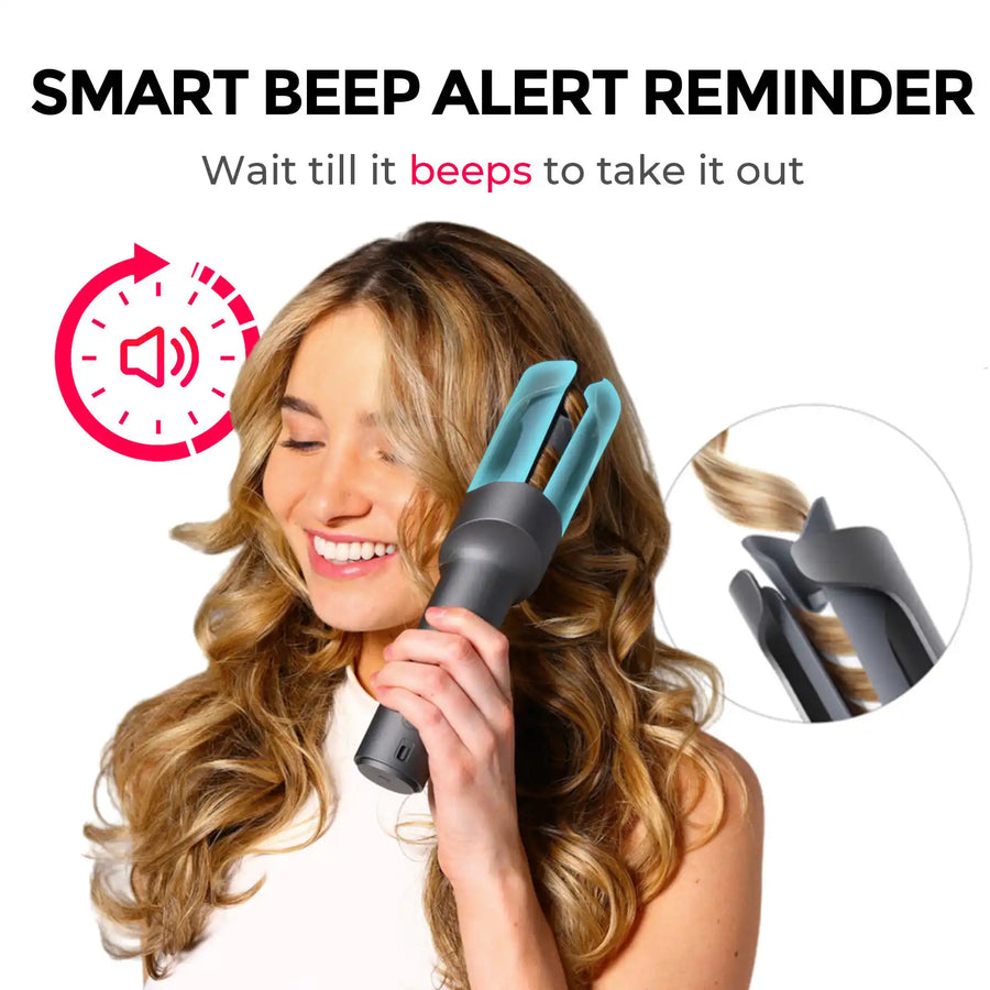Good hair curling wand CURLPRO by TYMO, smart beep reminder for timing