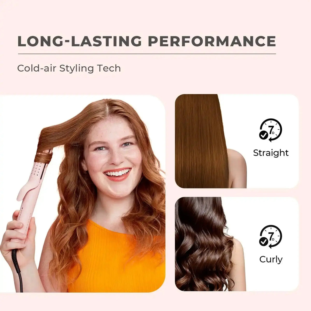 TYMO AIRFLOW 2 in 1 Hair Straightener and Curler Curling Iron Tymo Beauty