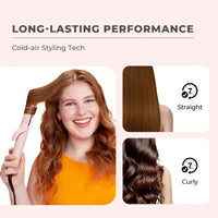 Cool air styler by TYMO, AIRFLOW PINK delivering long‑lasting cool‑air styling results