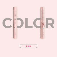 2 in 1 curling flat iron — TYMO AIRFLOW PINK for versatile curls and straight styles