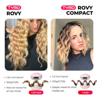 Hair waver ROVY COMPACT by TYMO for natural, bouncy volume and defined waves