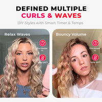 Best waves hair with TYMO ROVY COMPACT — effortless beachy texture tool