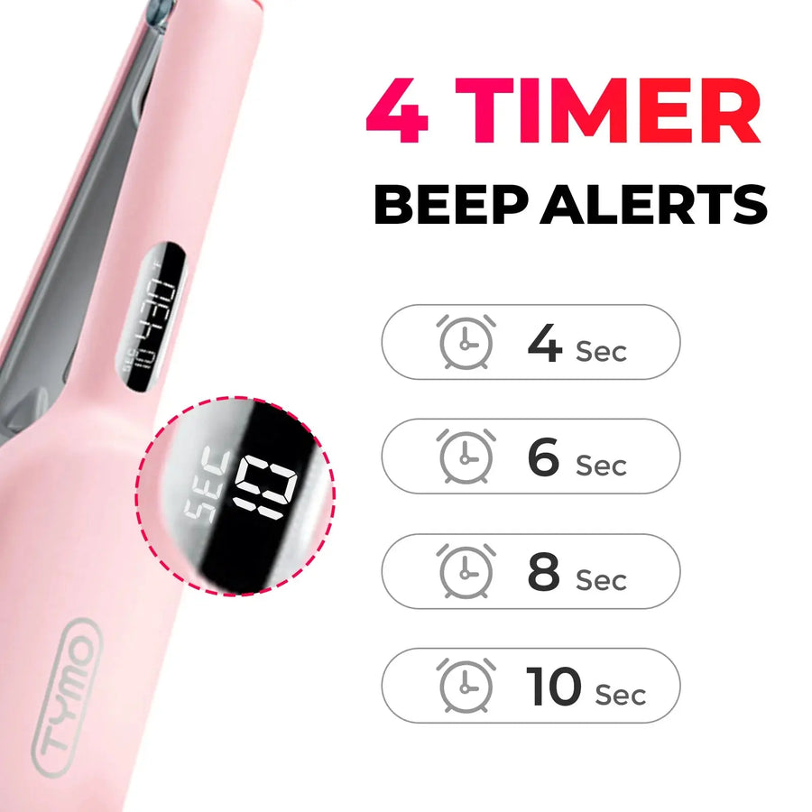 TYMO ROVY COMPACT shown as best waver for hair creating defined waves