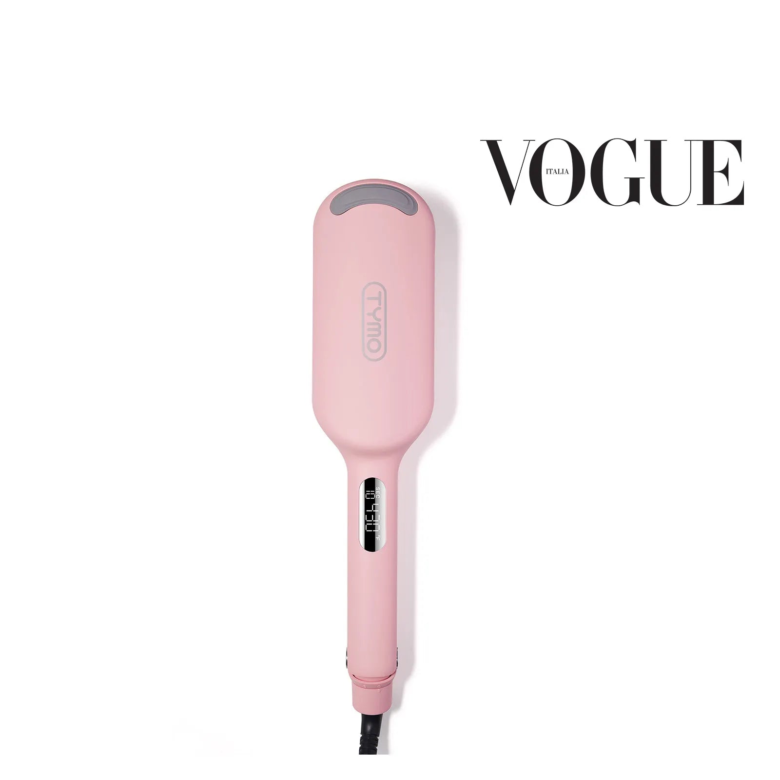 TYMO ROVY pink hair waver styling tool, sleek handheld salon device