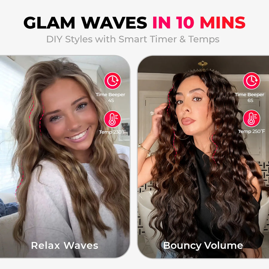 Best waver for hair — TYMO ROVY creates long-lasting beachy waves