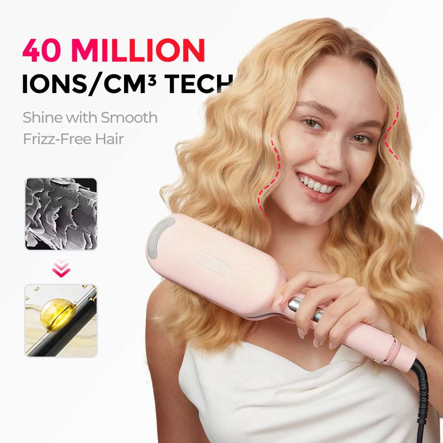 TYMO ROVY wavy hair tool delivering frizz-free smooth shine