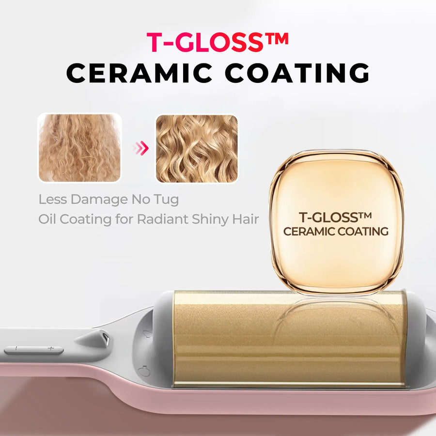 Beach waver tool TYMO ROVY — 7-day lasting textured waves