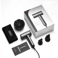 Compact TYMO AIRHYPE blow dryer kit, a dyson alternative hair dryer that’s a great choice for fine hair.