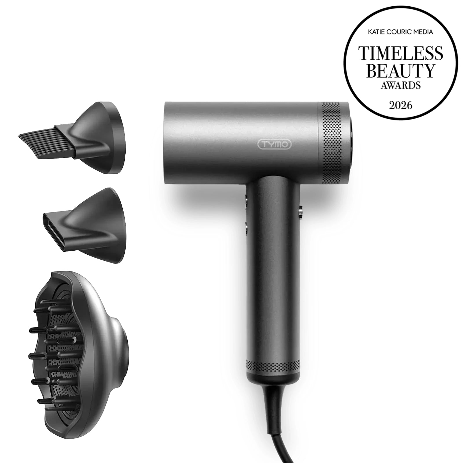 Hair dryer with attachments