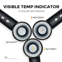 Close-up motor diagram of TYMO AIRHYPE COMPACT GREY, a dyson alternative hair dryer among top-rated models.