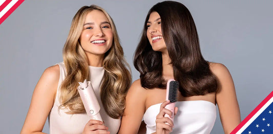 How to get loose curls or waves with a curler?