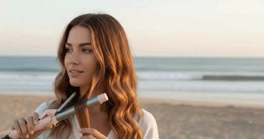 Effortless Beach Waves Using a 3 Bar Curling Iron