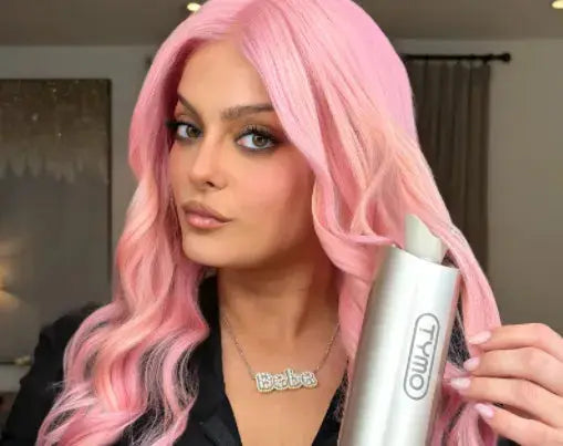 Curls-Like-Candy-Bebe-Rexha-Shows-Off-Her-TYMO-CURLPRO-PLUS-Magic Tymo Beauty
