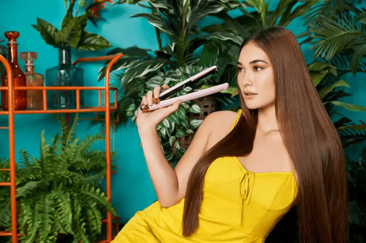 best temperature for straightening hair