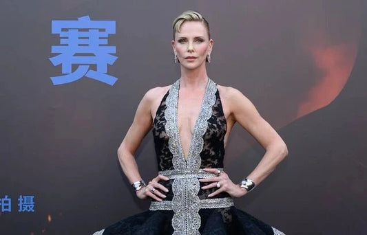 Charlize Theron’s Two-Toned Blonde Bob With Bangs: How Adir Abergel Styled It with TYMO