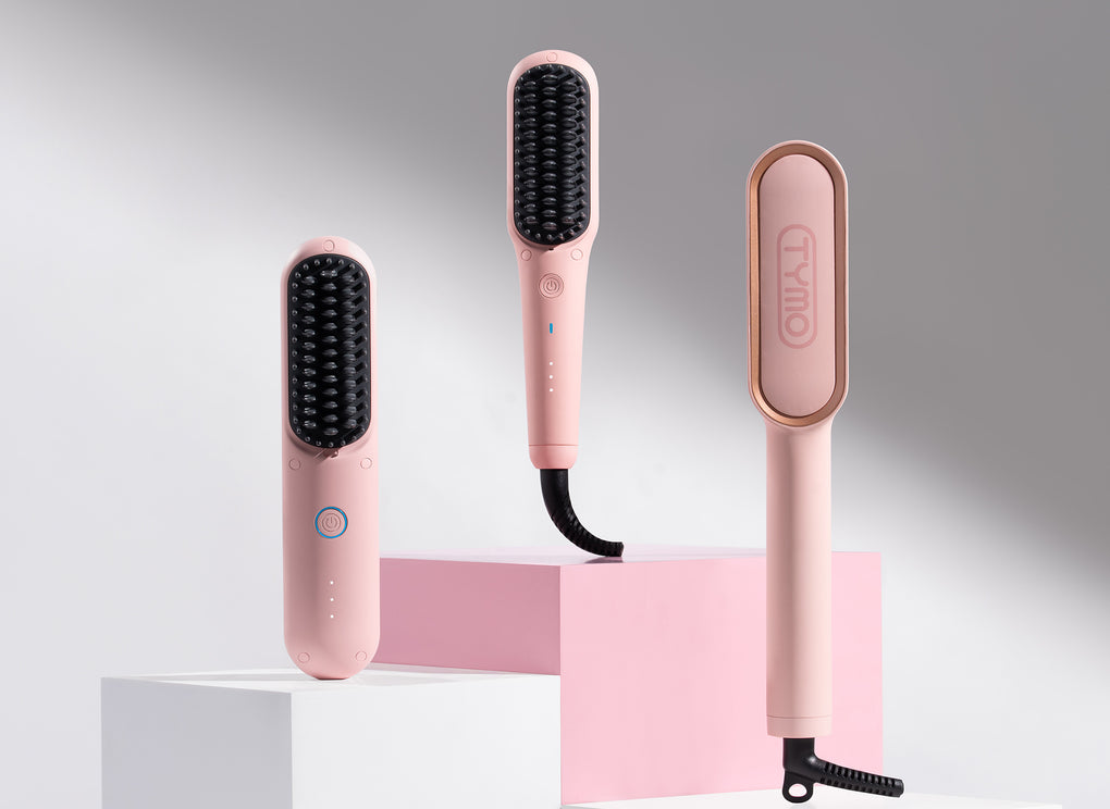 TYMO RING, PORTA and iONIC MINI hair straighteners, embody elegant design and advanced hair straightening technology.