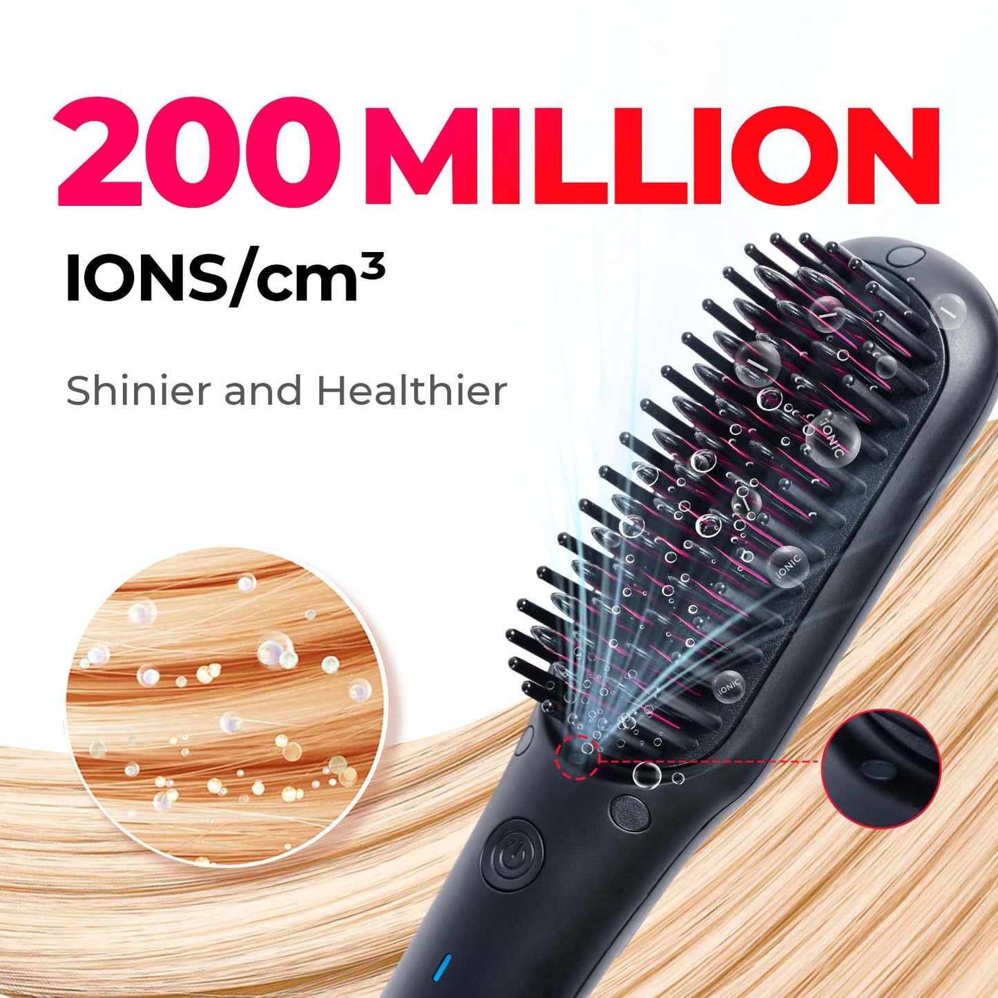 
                  
                    TYMO IONIC MINI Hair Straightening Brush
                  
                