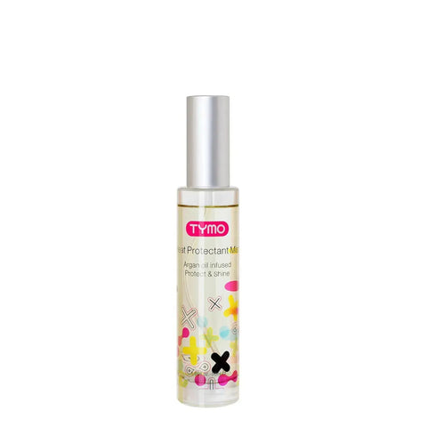 TYMO Heat Protectant Spray with Argan oil, best hair heat protectant to shield, enhance shine and style safety.