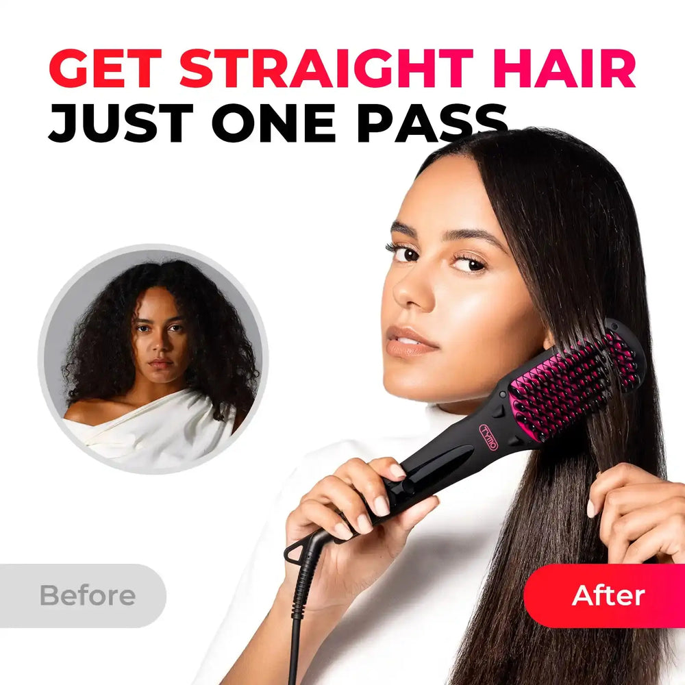 Simply straight brush canada top