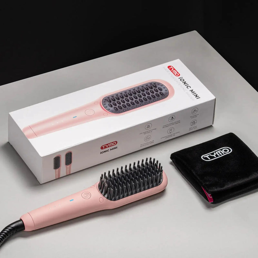 TYMO iONIC MINI PINK Ceramic Mini Heat Brush TYMO Beauty