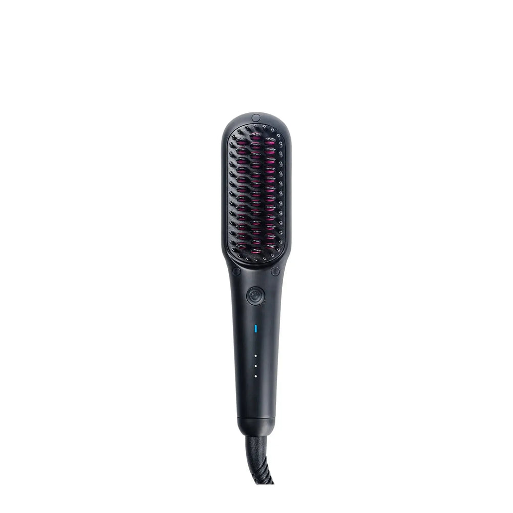 Travel hair straightening brush new arrivals