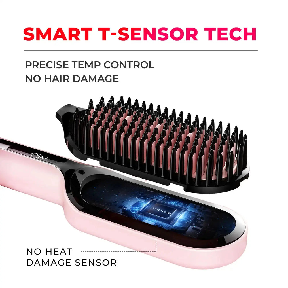 TYMO Airflow Curling Iron for Lasting Curls Ceramic Flat Iron Hair Straightener and Curler 2 in 1
