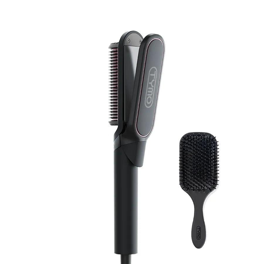 Globally-ready hair straightener: TYMO FLIPRO with 100-240V dual voltage.