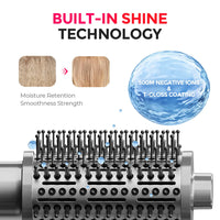 TYMO AIRBEAM wet brush with 500m negative ions and T-gloss coating