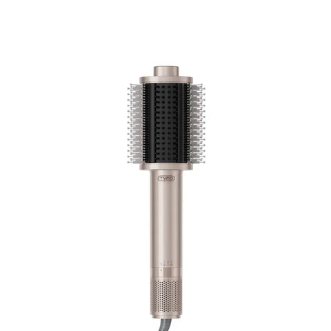 TYMO AIRBEAM CHAMPAGNE hair brush dryer for one-step drying and styling.