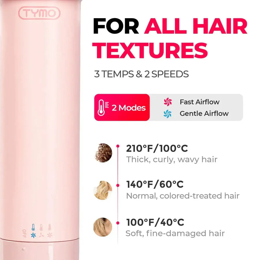 TYMO AIRBEAM wet brush with multiple settings for all wet hair.