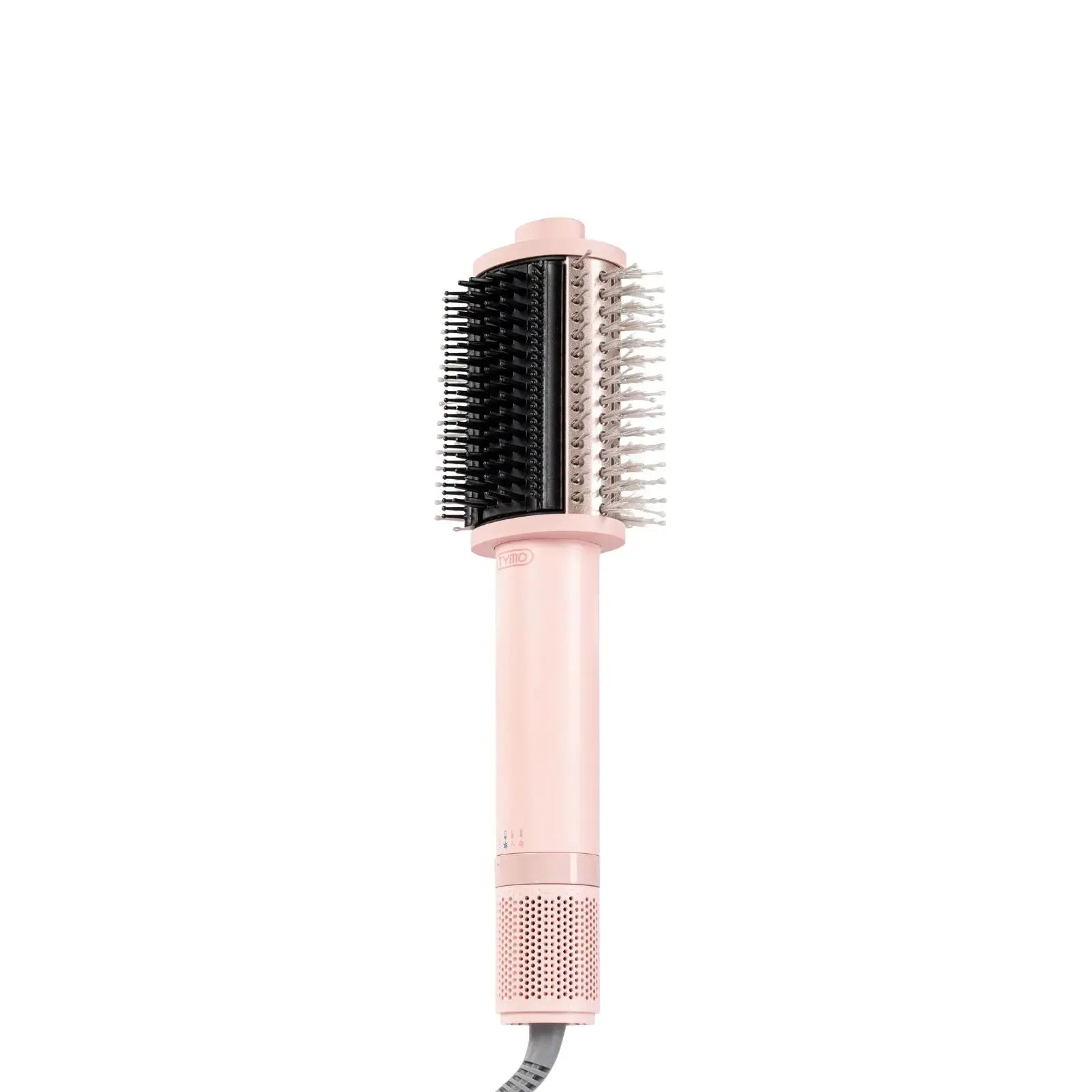 TYMO AIRBEAM hot air brush for quickly styling wet hair.