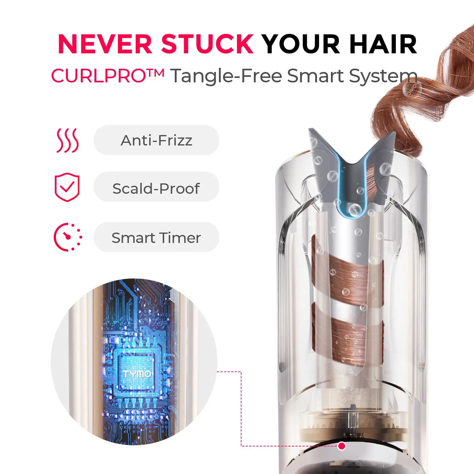 TYMO CURLPRO GREY