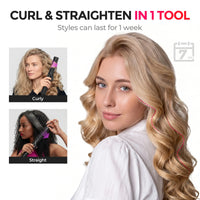 TYMO AIRFLOW blowout with curling iron for salon-style volume and smooth finish  