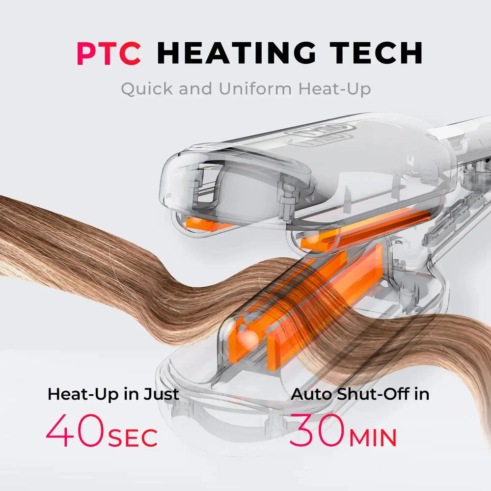 Vacuum curling iron cheap