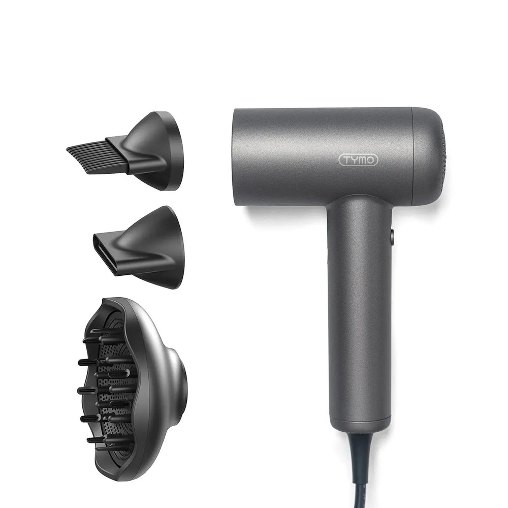 TYMO AIRHYPE LITE SILVER 3 Nozzles Professional Blow Dryer TYMO Beauty