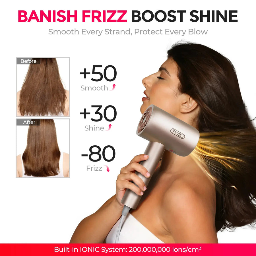 Aftercare once you finish blow drying