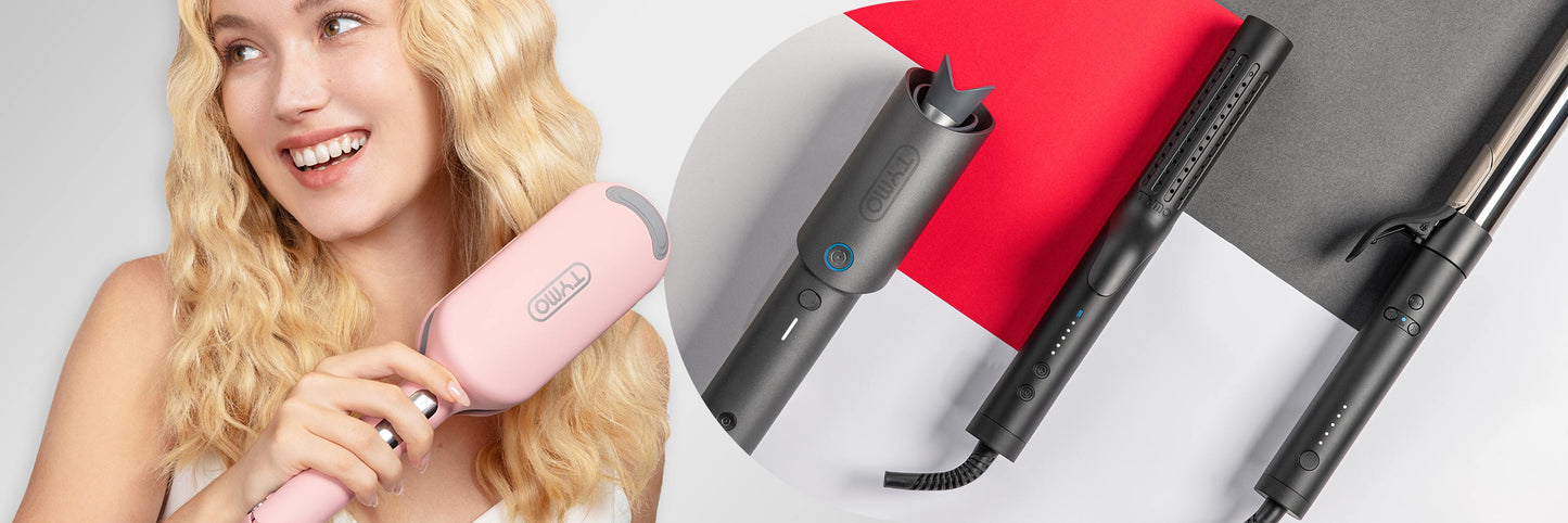 Hair curler and straightener online shopping best sale