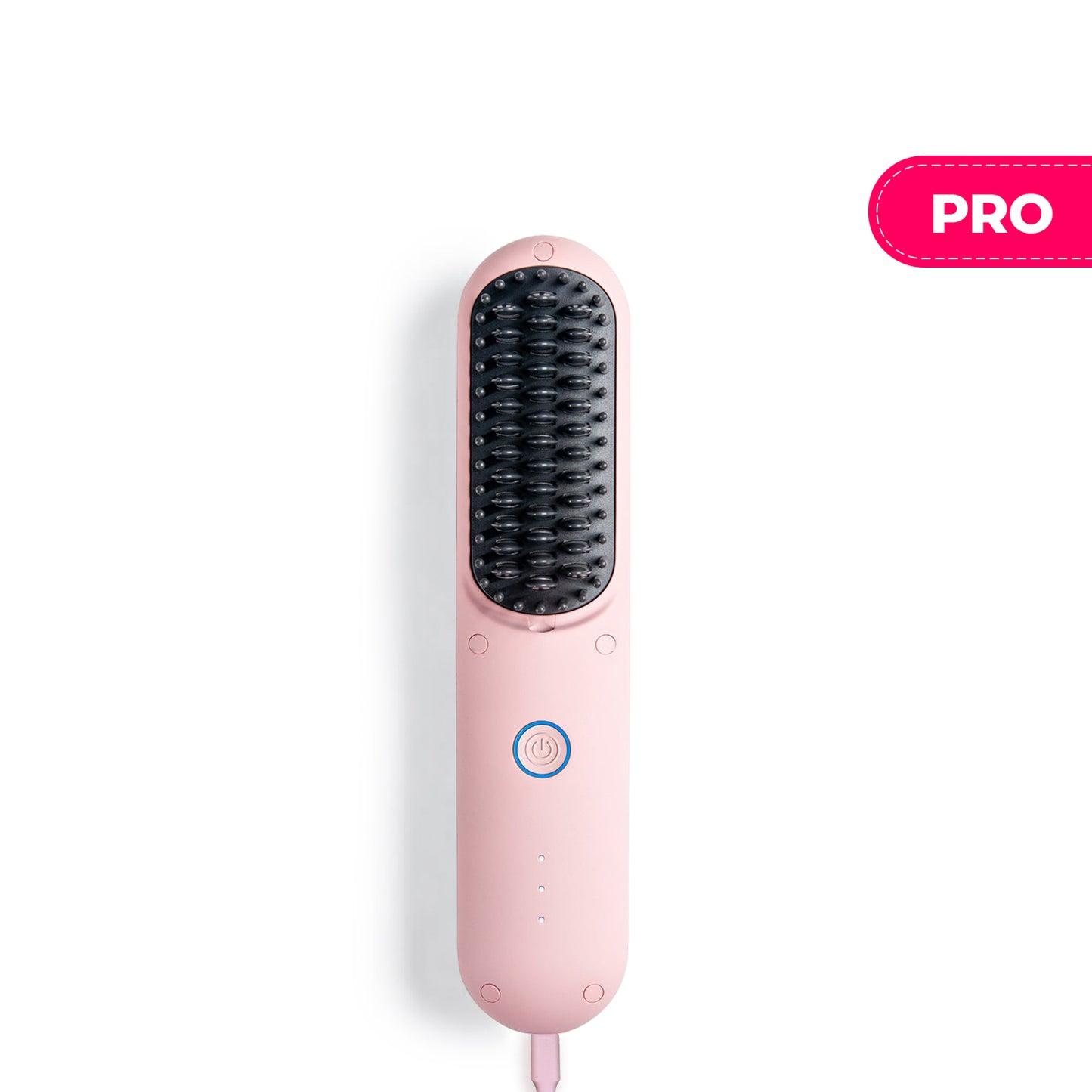 Elegant TYMO PORTA PRO PINK electric hair brush, designed for on-the-go styling with professional results.