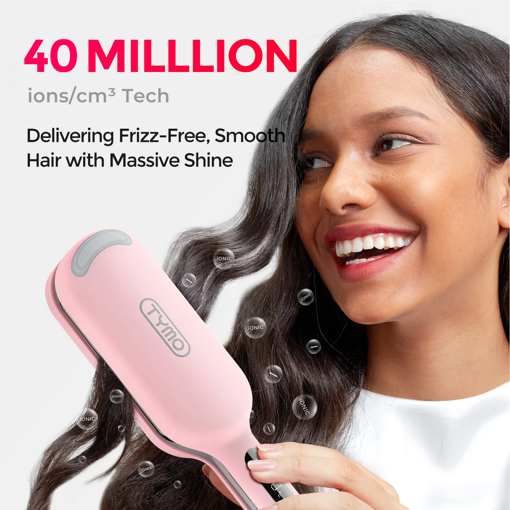 Smoothen and shine your strands with TYMO Porta Portable Hair Straight