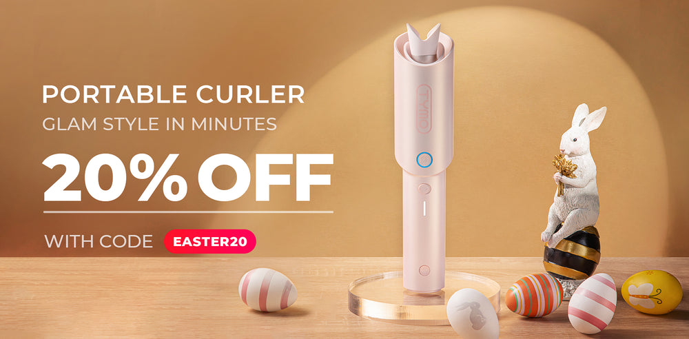 TYMO CURLGO PORTABLE CURLER GLAM STYLE IN MINUTES