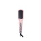 TYMO iONIC PINK hairbrush straightener and ionic brush with a curved edge, ideal for 1A-2C hair types.