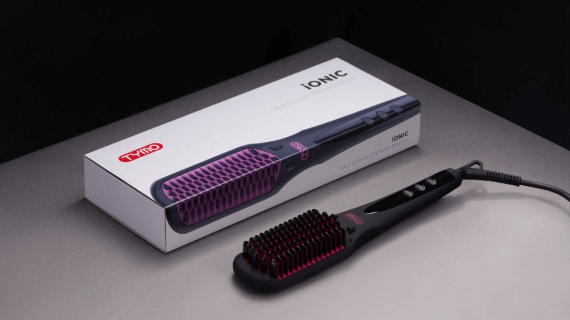 Ionic hair straightening comb hot sale