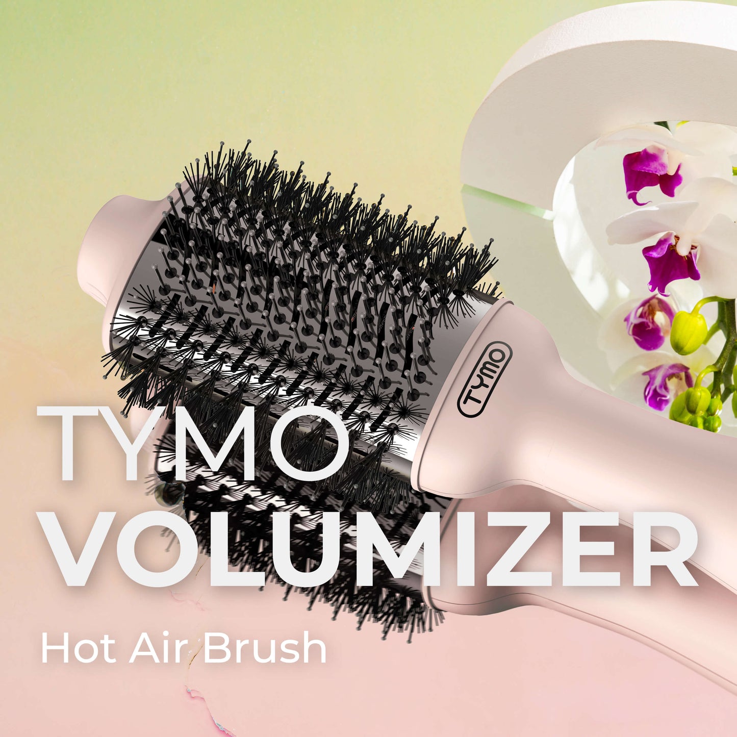 Tymo Volumizer Hair Dryer Brush, Blow Dryer Brush Hot Air Brush in One, Ionic One-Step Hair Dryer and Styler with Titanium Barrel